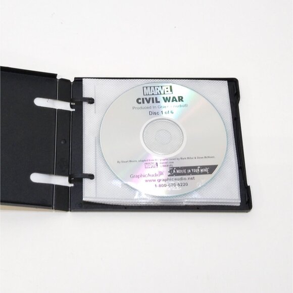 Marvel GraphicAudio Civil War Audiobook Stuart Moore 6 Hours 6 CDs Stuart Moore - Picture 3 of 7
